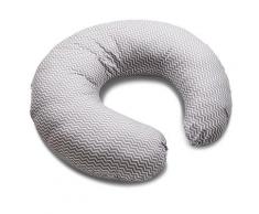 Cuscino Ciambella Per Allattamento Anatomico Italbany Zigzag Grigio