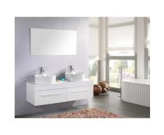 Mobile Bagno Sospeso 150 Cm Carnelli White Cardellino Bianco