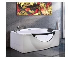 Vasca Da Bagno Idromassaggio Rettangolare 180x96 Cm Carnelli Jungle