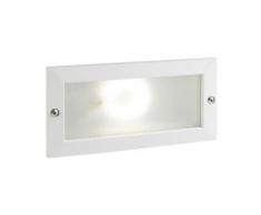 Faretto Segnapassi A Incasso Da Esterno A Led 10w Da Parete Sovil Escape Bianco
