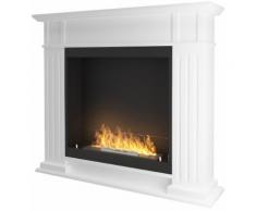 Camino A Bioetanolo Da Pavimento 115x25 Cm Ruiz Inportal 1 Bianco