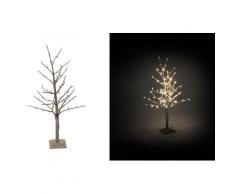 Albero Di Natale Luminoso 78 Led In Carta H93cm Adami Oro