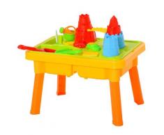 Sabbiera Gioco Sensoria Con Acqua E Sabbia Per Bambini 23 Pezzi Multicolore