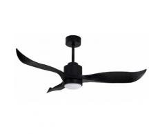 Ventilatore Da Soffitto 3 Pale E Lampada A Led Ø132cm 3 Velocità Vannini Rondine