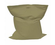 Cuscinone Poltrona Pouf Beige Avalli