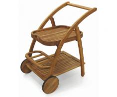 Carrello Da Giardino Portavivande In Legno Di Acacia Soriani Bali