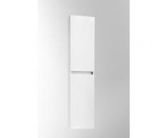 Mobile A Colonna Da Bagno 35x18x160 Cm In Legno Tft Ibiza Bianco Opaco