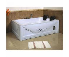 Vasca Da Bagno Idromassaggio Rettangolare 2 Posti 170x120 Cm Idroness Delphinos Combi 7