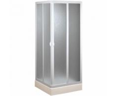 Box Doccia Angolare 75x90 Cm 2 Ante Scorrevoli In Acrilico H185 Dorini Smart