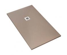 Piatto Doccia 70x130 Cm In Pietra Bonussi Everest Moka