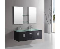 Mobile Bagno Sospeso 151 Cm Ice Carnelli Nero