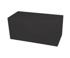 Panca In Ecopelle 90x42x44 Cm Avalli Grigio Scuro