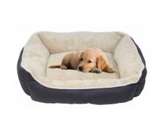 Cuccia Imbottita Per Cani E Gatti 84x66x19cm In Poliestere Fazzi Nuvola Panna