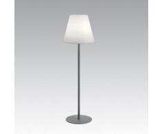 Piantana Lampada Classica Grande Colore Alluminio Per Esterno Linea Lounge Livos