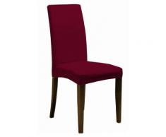 Set 2 Coprisedie Elasticizzati In Poliestere Fazzi Bordeaux
