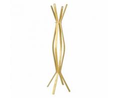 Appendiabiti A Stelo In Legno 4 Braccia 60x60h178cm Adami Naturale