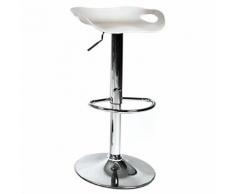 Sgabello Moderno Grigio Altezza Regolabile Con Pompa A Gas Per Cucina Bar Pub