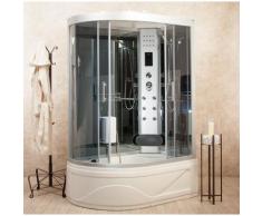 Box Doccia Idromassaggio 130x85 Cm Vasca Sauna E Bagno Turco Vorich Florence Lato Destro