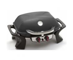 Barbecue A Gas Gpl Portatile 2 Fuochi Taddei Easy Nero