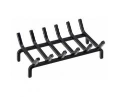 Brucialegna Braciere Per Stufa 40x25 Cm In Ferro Belfer 900/e Nero
