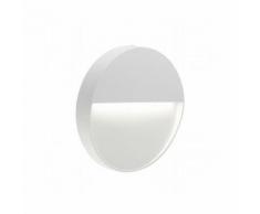 Faretto Segnapassi A Semi Incasso Da Esterno A Led Piccolo Sovil Geo Round Bianco