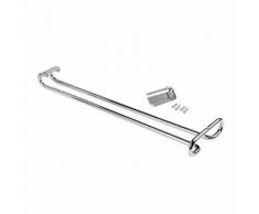 Portabicchieri Sottopensile 41 Cm Porta Calici Coppe In Acciaio Cromato Emuca