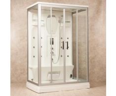Box Doccia Idromassaggio 140x90 Cm Sauna Bagno Turco E Ozono H210 Vorich Artic