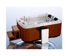 Minipiscina Vasca Idromassaggio Spa 3 Posti 155x210 Cm Da Interno/esterno Vorich Unique