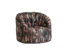 Poltrona Pouf Tortuga In Nylon Design Camouflage Avalli