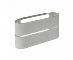 Applique Da Esterno A Led 12w Chiusa Sovil Gaia Alluminio
