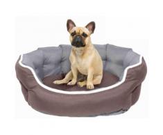 Cuccia Per Cani E Gatti 59x53x18cm Fazzi Marrone/grigio