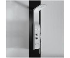 Pannello Colonna Doccia Idromassaggio In Abs Ginelli Relax Bianco Opaco