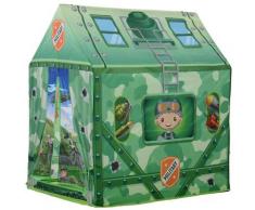 Tenda Casetta Per Bambini 93x69x103 Cm Benzoni Mimetica Verde