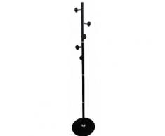 Appendiabiti Da Terra Ø32x172 Cm In Acciaio Motti Erie Nero