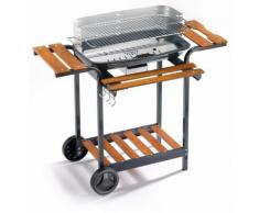 Barbecue A Carbone Carbonella In Acciaio Ompagrill 60-40/alc