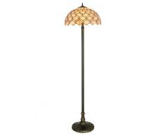Lampada Da Terra Vero Colorato Decoro Geometrico Metallo Piantana Classica E27 Ambiente I-liberty-pt
