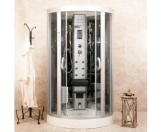 Box Doccia Idromassaggio Multifunzione 80x80 Cm Vorich Little Eden