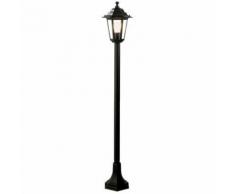 Lampada Palo Paletto Per Giardino Colore Nero Per Esterno Linea Mini Esagonale Sovil