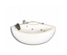 Vasca Da Bagno Idromassaggio Angolare 135x135 Cm Carnelli Dubai