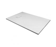 Piatto Doccia 70x140 Cm Effetto Pietra Valassi Slate Stone Bianco