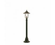 Lampada Palo Per Giardino Piccolo Color Ruggine Da Esterno Linea Porto Sovil