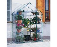 Serra Da Giardino In Acciaio 8 Ripiani Con Telo Rama Ibiscus Verde