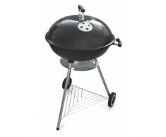 Barbecue A Carbone Carbonella Tondo Con Ruote Soriani Nero