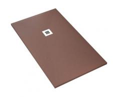 Piatto Doccia 90x180 Cm In Pietra Bonussi Everest Marrone