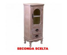 Mobile Vetrina 1 Anta 2 Cassetti In Legno Adami Stoccarda Seconda Scelta