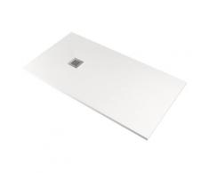 Piatto Doccia In Pietra 100x160 Cm Pedrinelli Ardesia Stone Side Bianco
