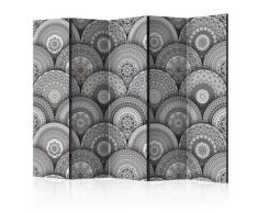 Paravento 5 Pannelli - Mandalas Ii 225x172cm Erroi