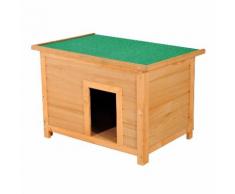 Cuccia Per Cani Impermeabile Da Esterno In Legno Di Abete 85x58x58 Cm Riotti