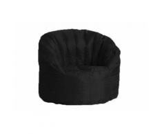 Poltrona Pouf Tortuga In Nylon Nera Avalli