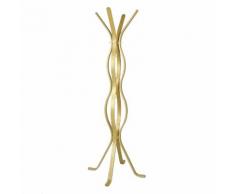 Appendiabiti A Stelo In Legno 4 Braccia 60x60h178cm Adami Ondulato Naturale